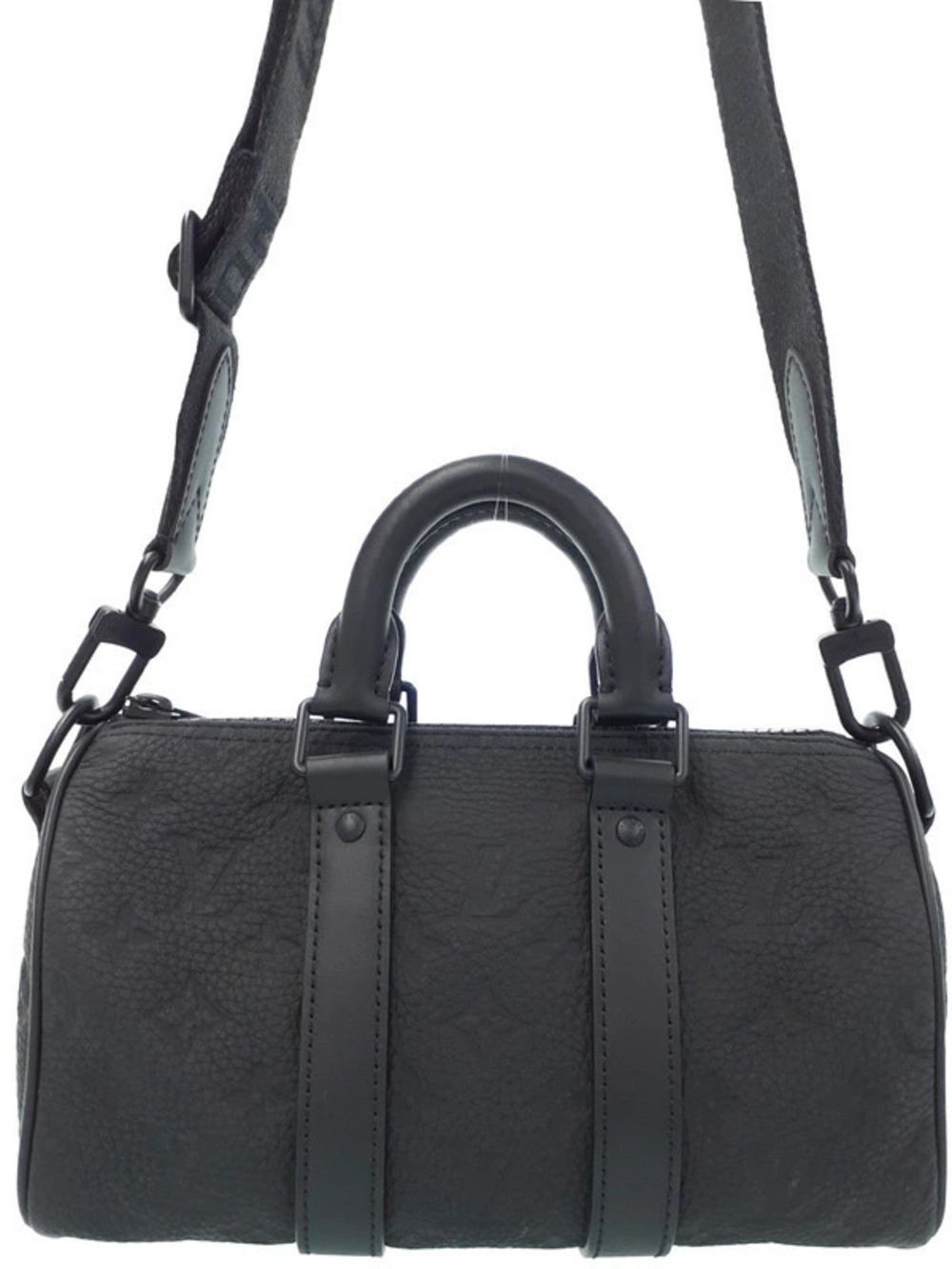 Louis Vuitton Taurillon Monogram Keepall Bandouliere Bag